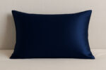 Hodvábna návliečka na vankúš 40x60 - modrá