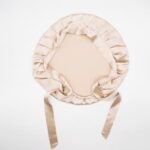 Hodvábny zaväzovací bonnet Classic – Zlatý Champaigne